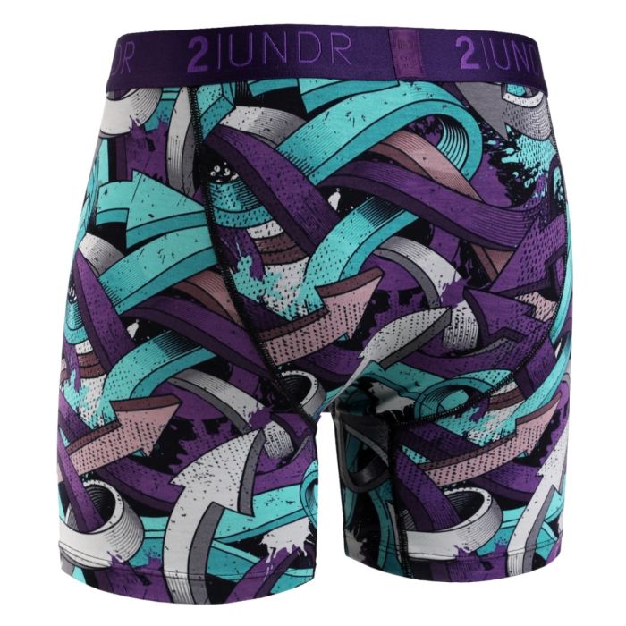 2UNDR Herre Undertøj og basislag Swing Shift Boxer Lilla