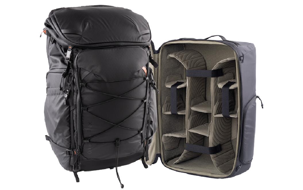 Fotorucksack OnePro Flex + Camera Insert L 40 L, Space Black<br>Stylischer Kamerarucksack