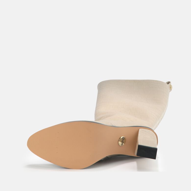 Shirly bottes véganes, crème