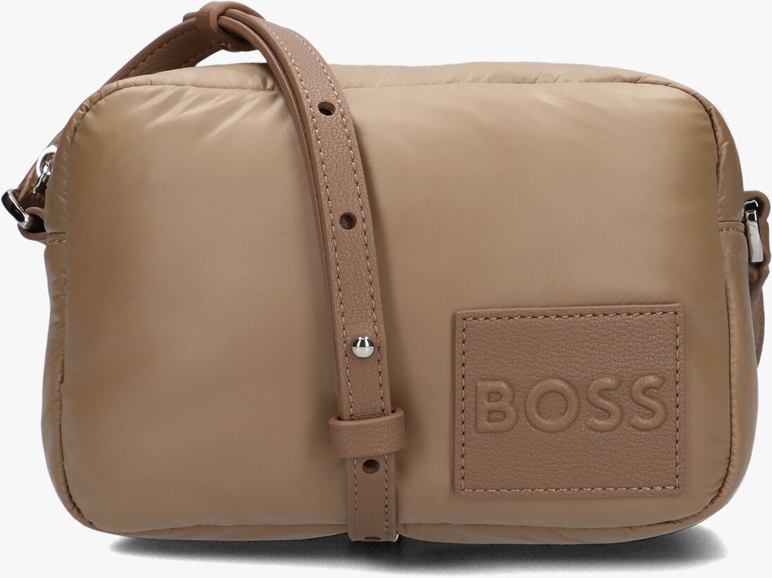 BOSS beige boss schoudertas deva crossbody