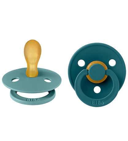 BIBS Colour Schnuller - 2er-Pack - Gr. 2 - Symmetrisch - Island