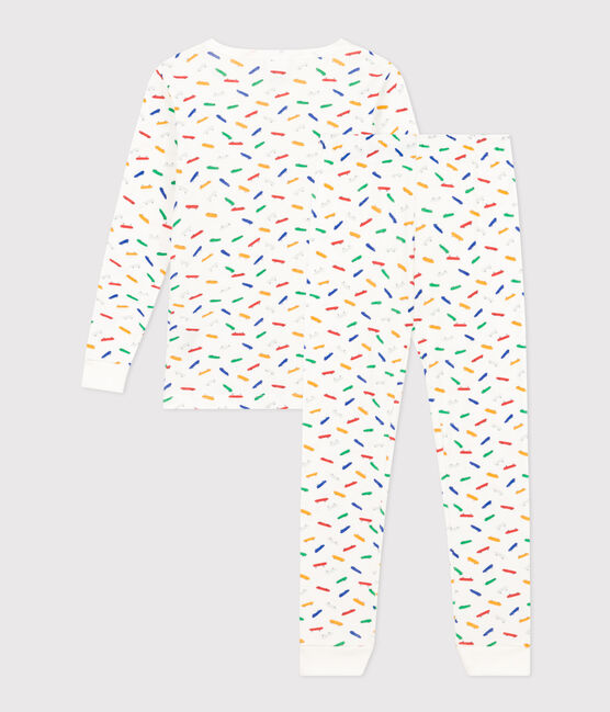 Pyjama ajusté en coton imprimé skateboard enfant