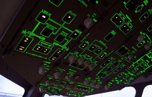 Flugsimulator Boeing 777 in Zürich als Geschenk