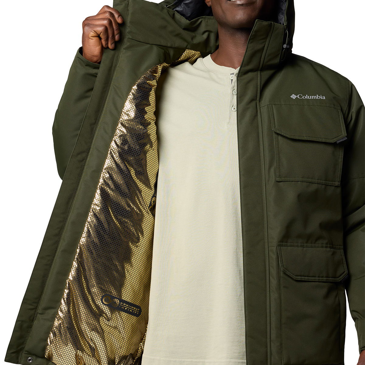 Columbia Landroamer II Parka, herre (Greenscape)