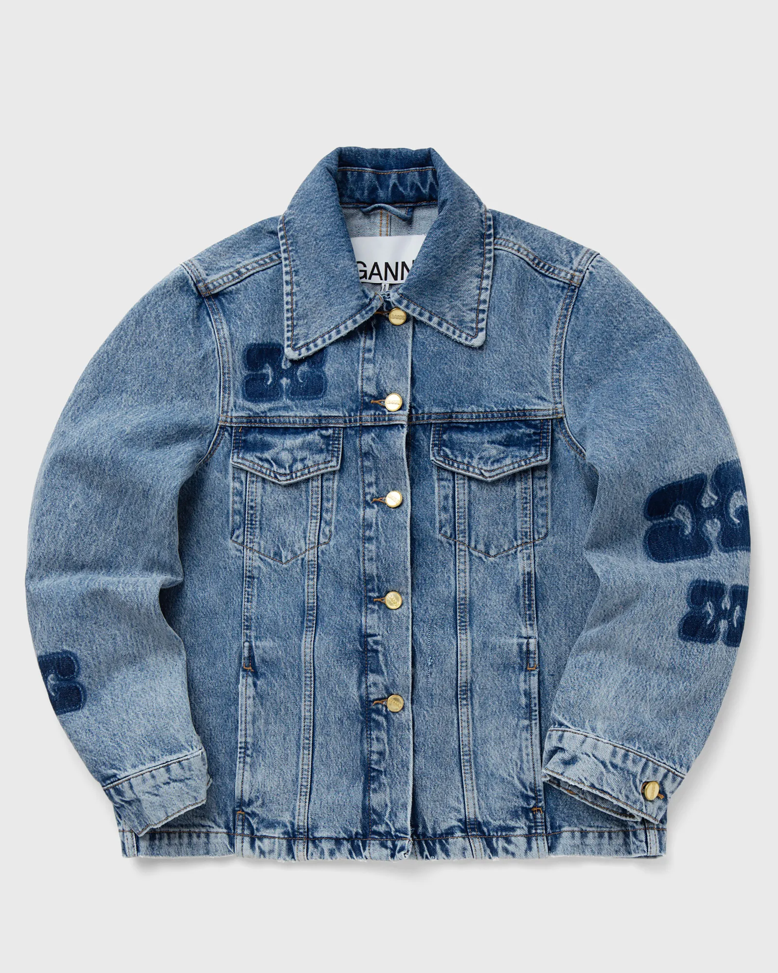 Ganni Patch Denim Jacket