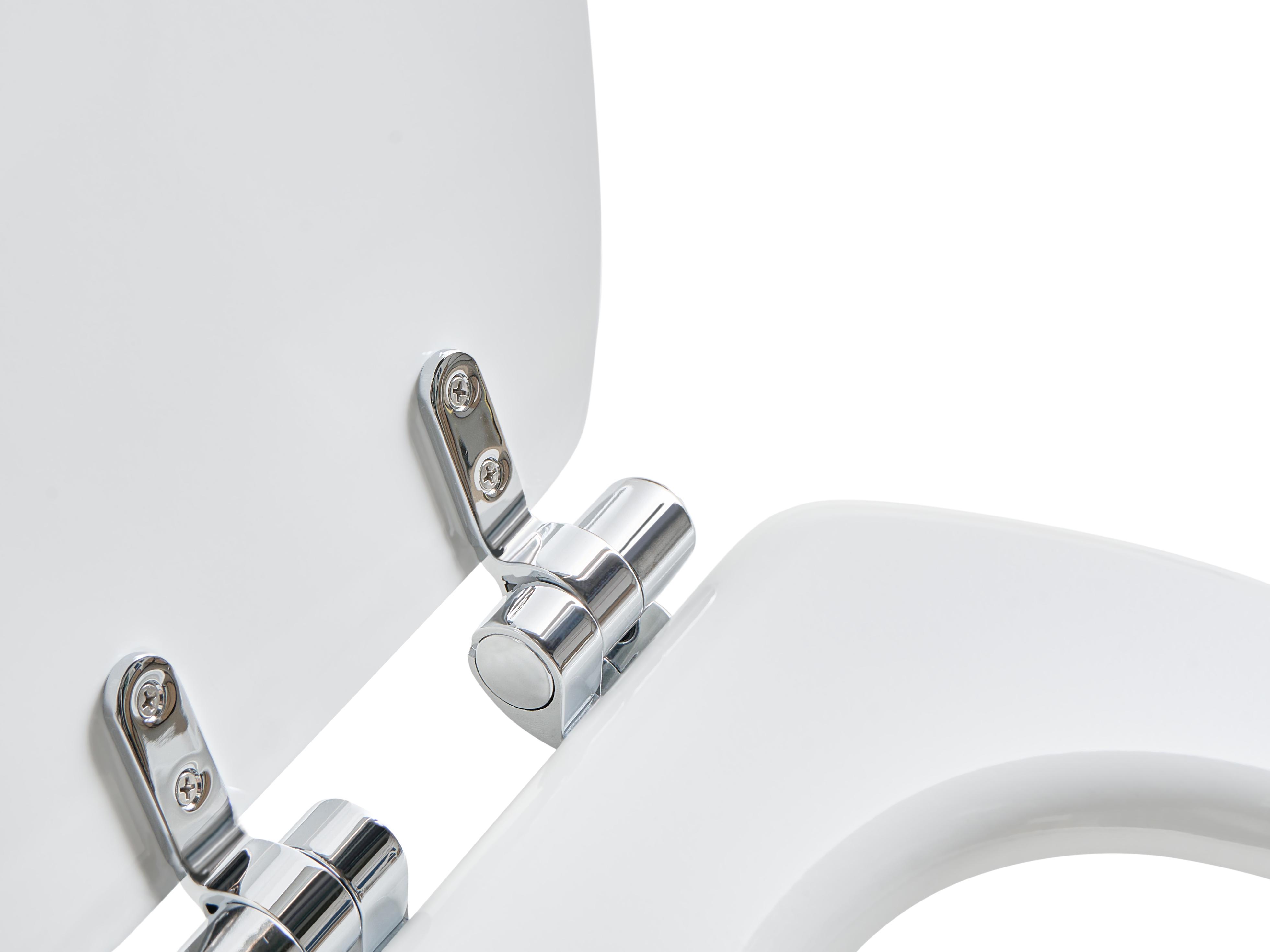 Toiletbril MAZARUNI soft-close MDF Wit