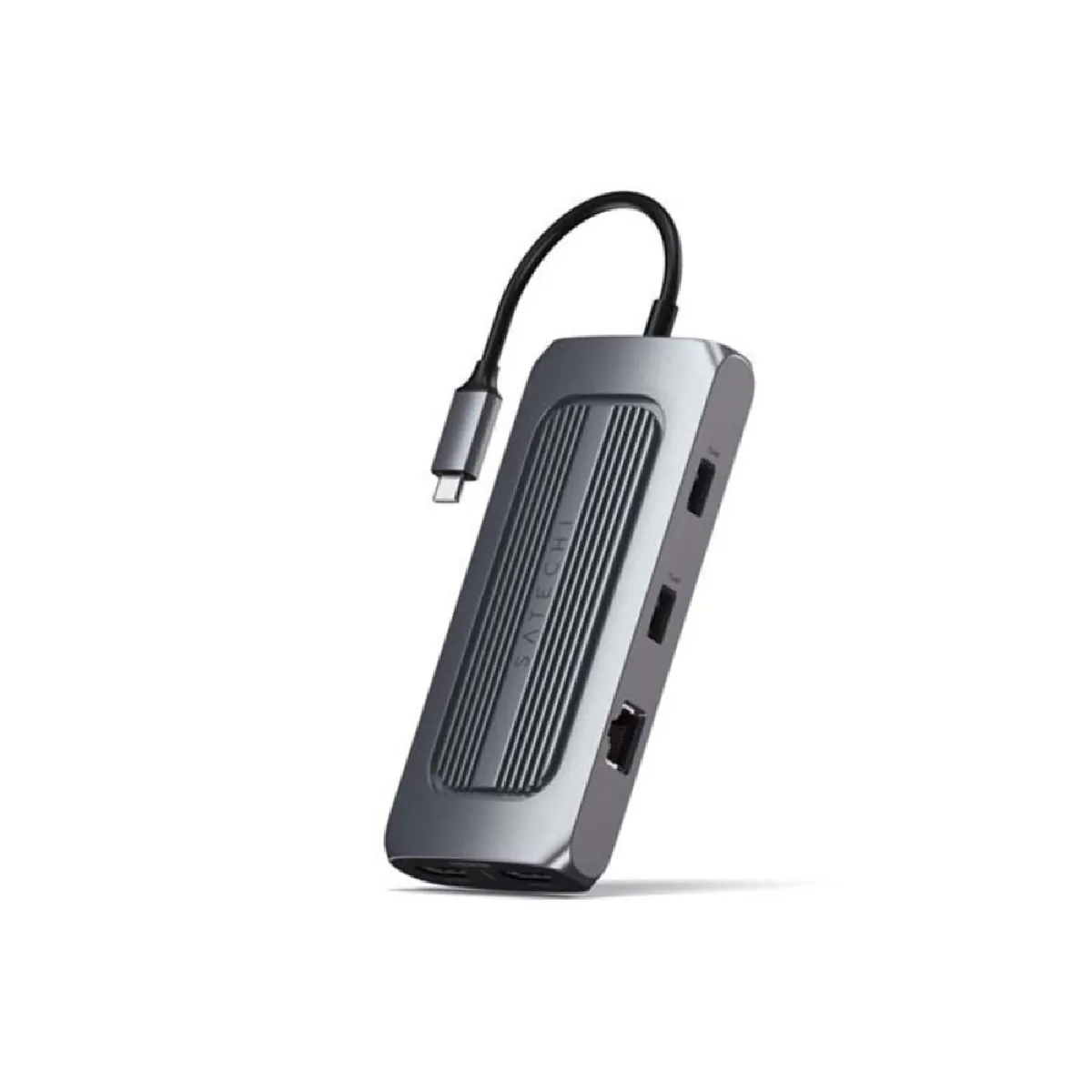 Satechi Hub USB-C Multiports PD 100W HDMI 4K Série MX Gris