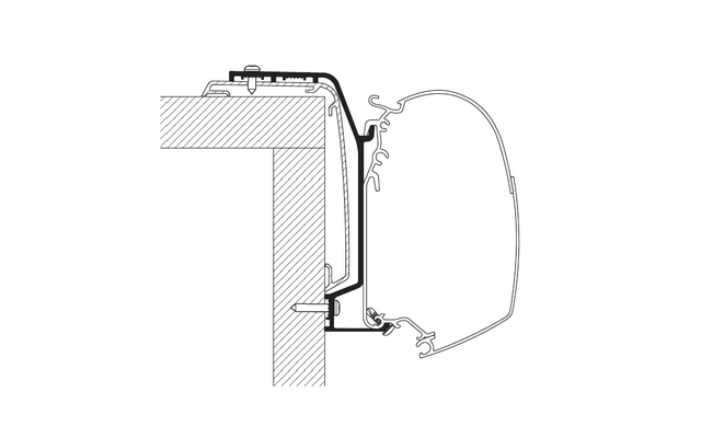 Thule Adapter Roof Rapido S6 2024