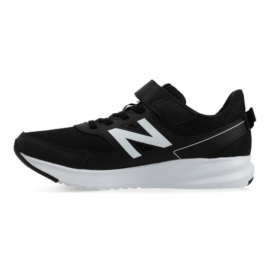 New Balance Chaussures de Running 570 V3 Bungee Lace - Noir/Blanc Enfant