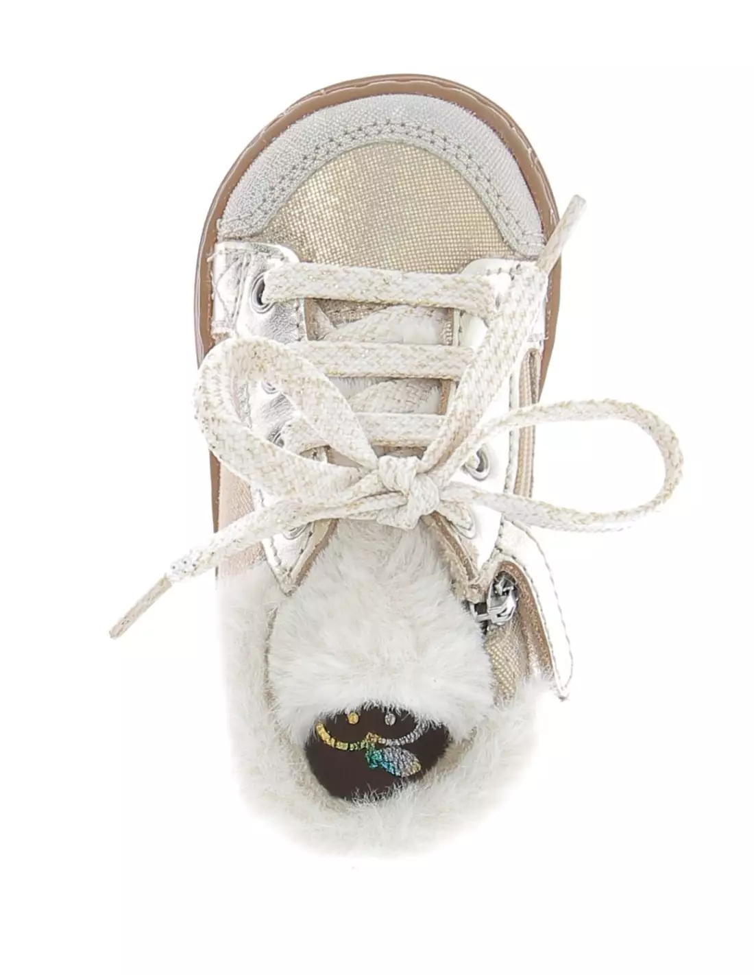 SHOO POM BOUBA ZIP HAIR BRIGHT - Baskets FURPLATINEHOLO