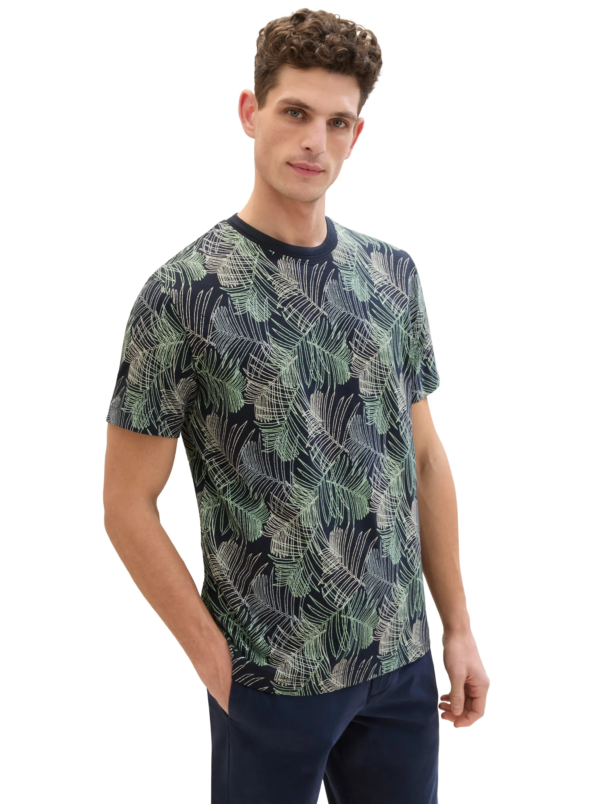 Herren Shirt mit Alloverprint