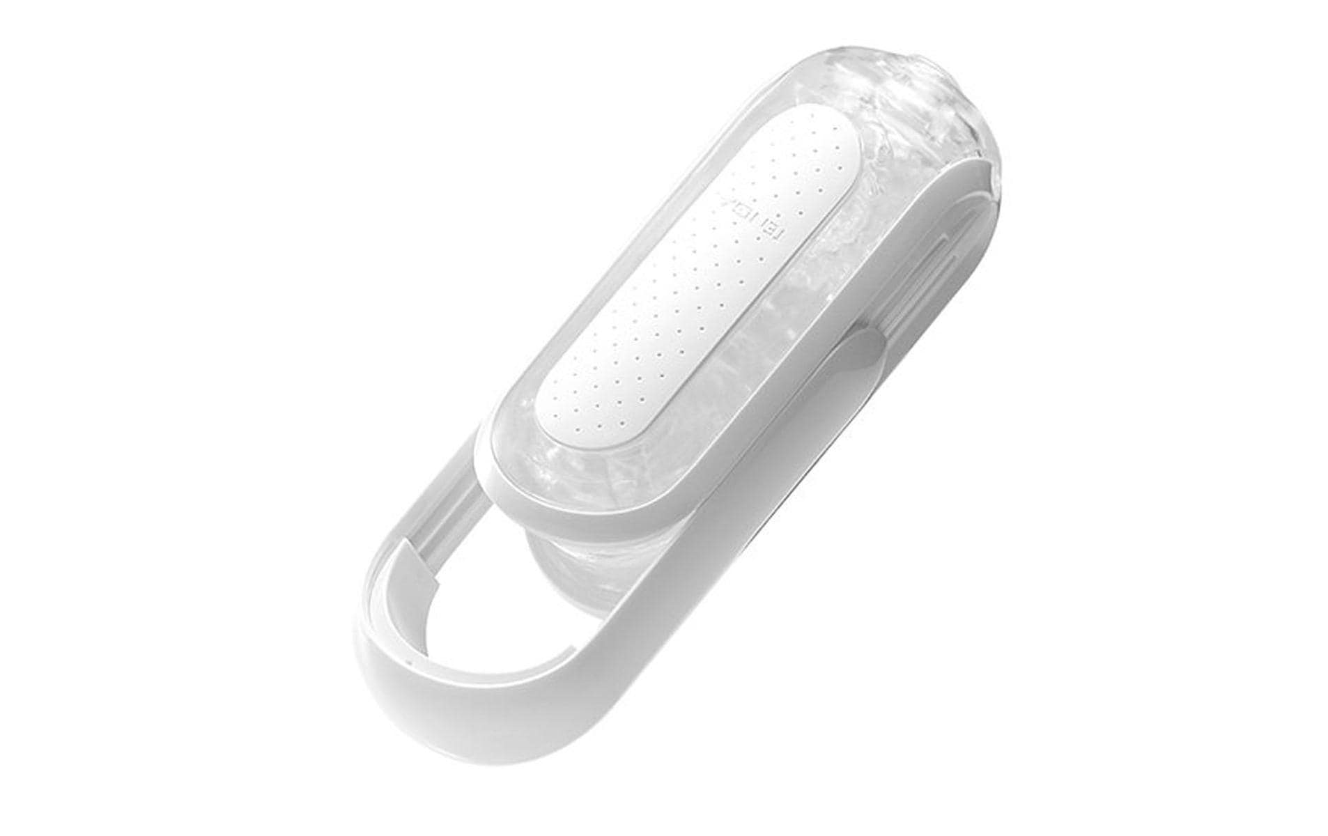 Masturbator Flip Zero Weiss<br>Hochwertiges Sextoy für den Mann