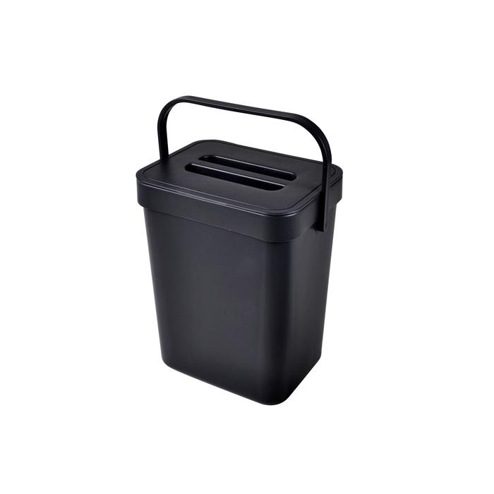 POUBELLE COMPOST ACCROCHABLE 3L 16X12X20CM ANTHRACITE