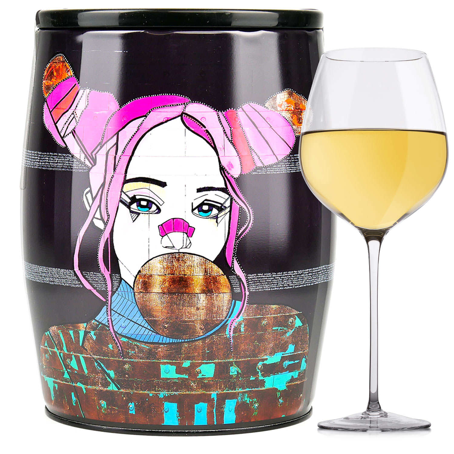 Bib'Art Alexandra Frances vin blanc Le Benjamin de Puech Haut