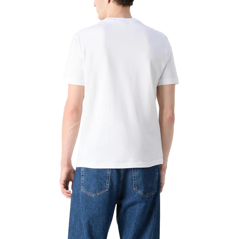 Calvin Klein Jeans T-shirt Blanc Homme Calvin Klein Jeans Split Line