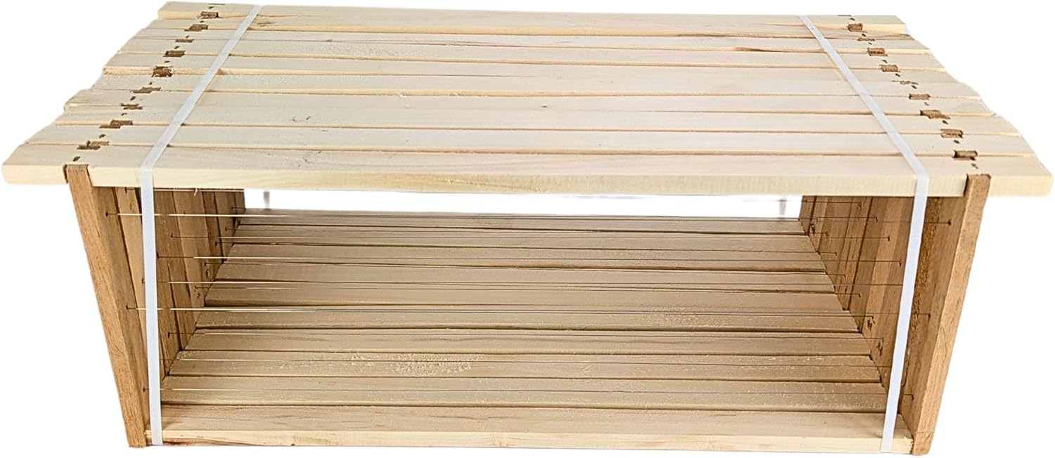 120x Zander Rähmchen FLACH 2/3 mit Geraden Seiten 477 x 159 mm