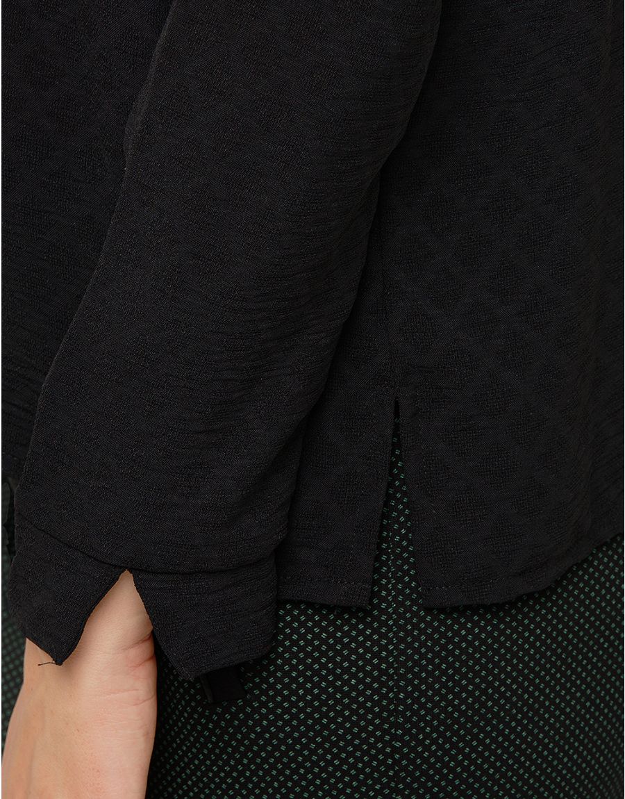 Blouse fluide noire