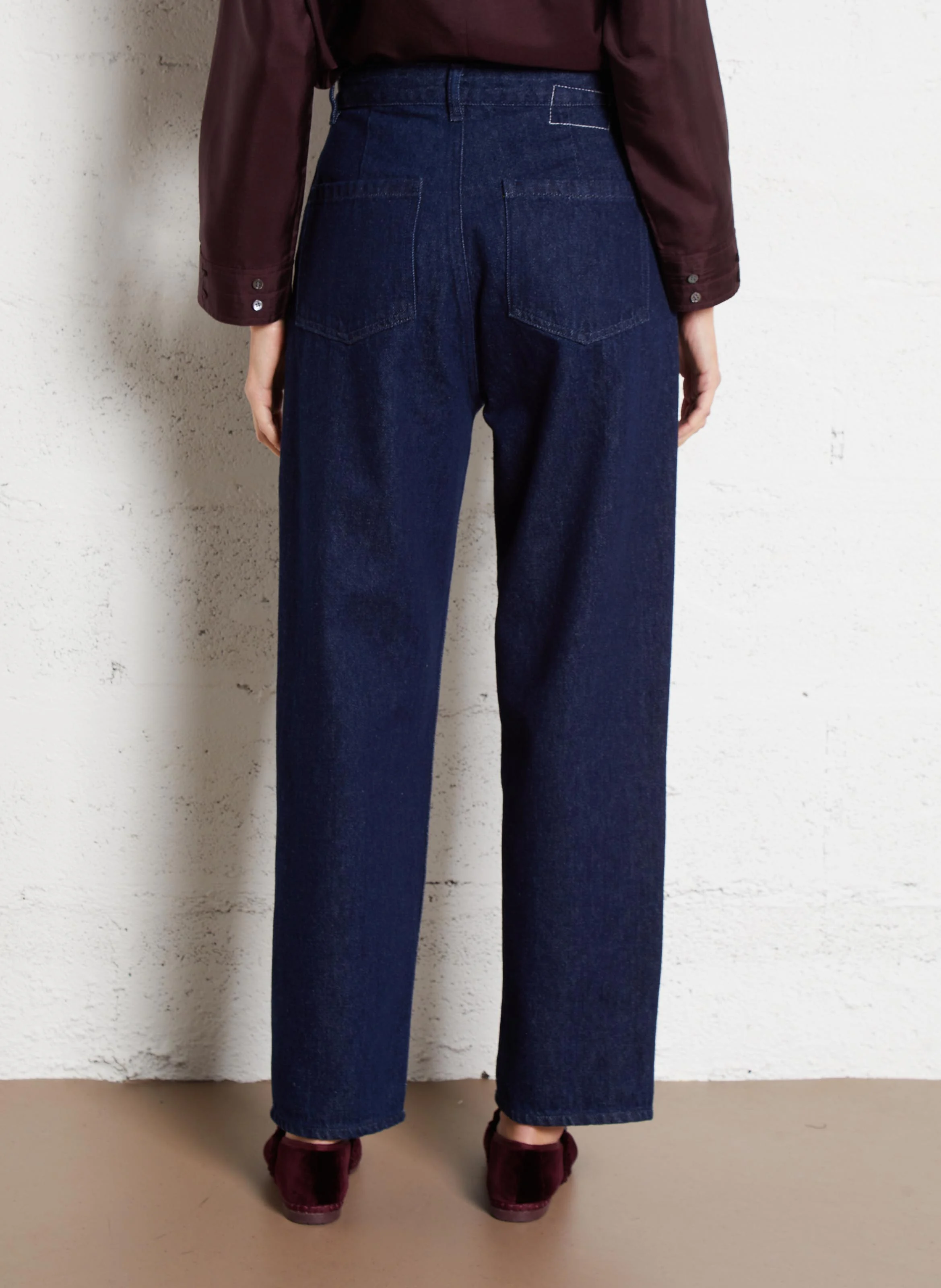 PATRICK - Jean droit en coton | Bleu