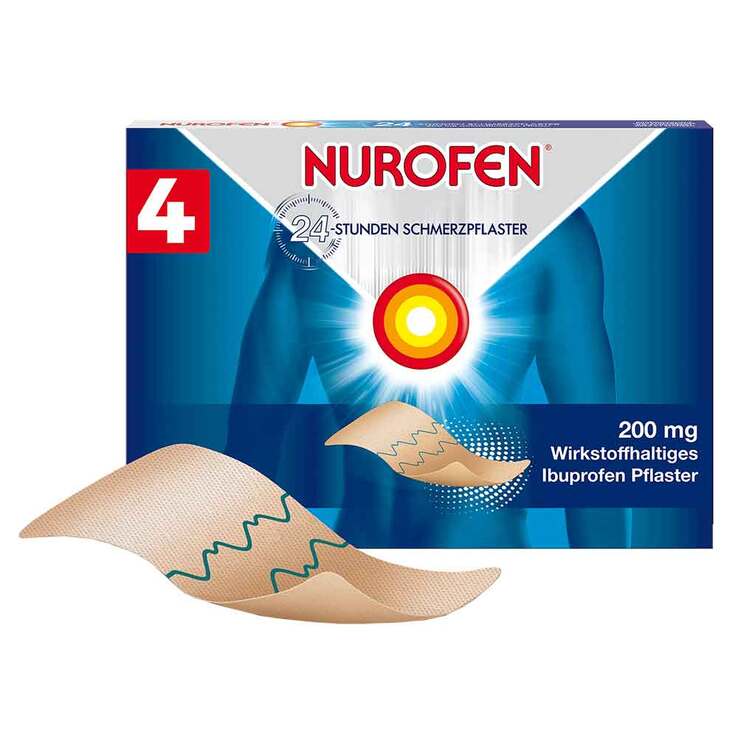 NUROFEN® 24-Stunden Schmerzpflaster 200 mg, 4 St