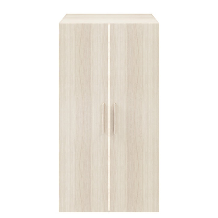 Armoire penderie portes battantes effet chêne GoodHome Atomia H. 187,5 x L. 100 x P. 60 cm