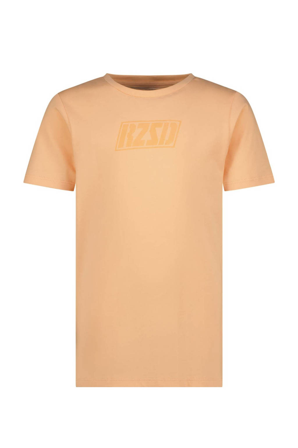 Raizzed T-shirt Harell met logo zachtoranje