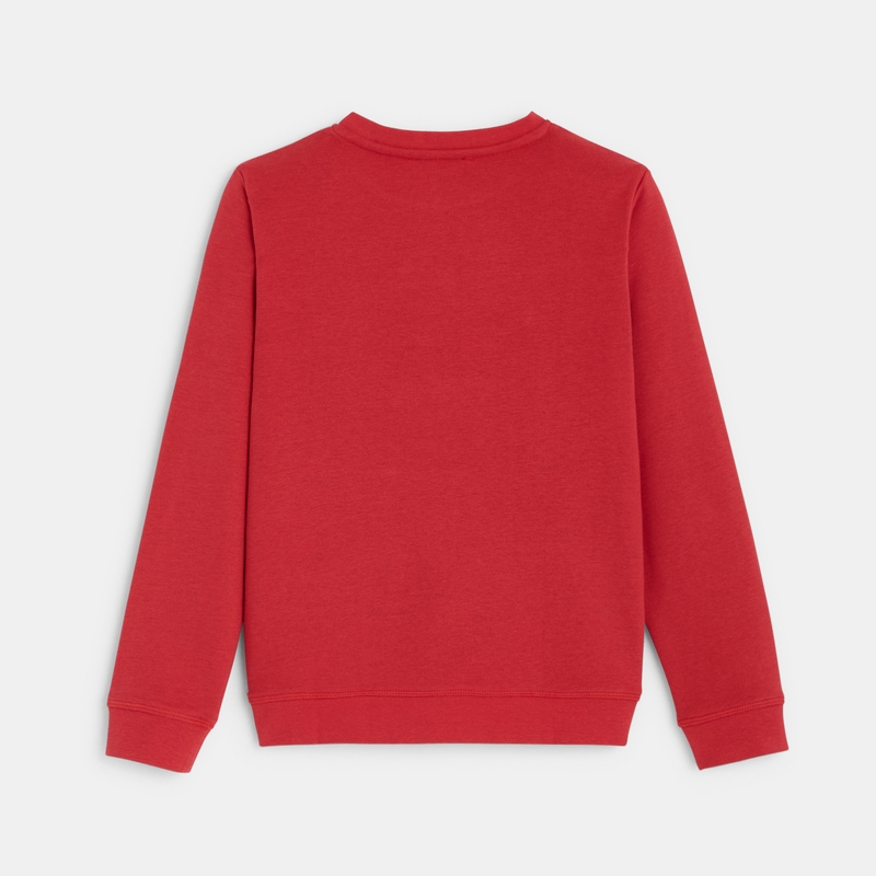Sweat rouge Chipie fille