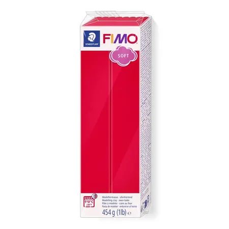 STAEDTLER® FIMO® soft 8021 Ofenhärtende Modelliermasse 454g indischrot