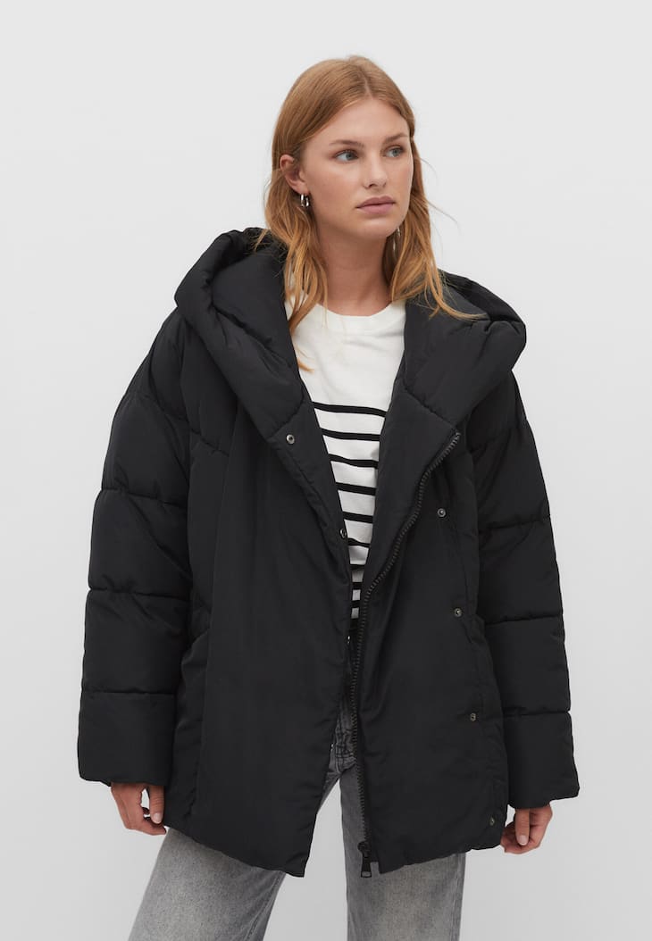 Jaqueta puffer oversized