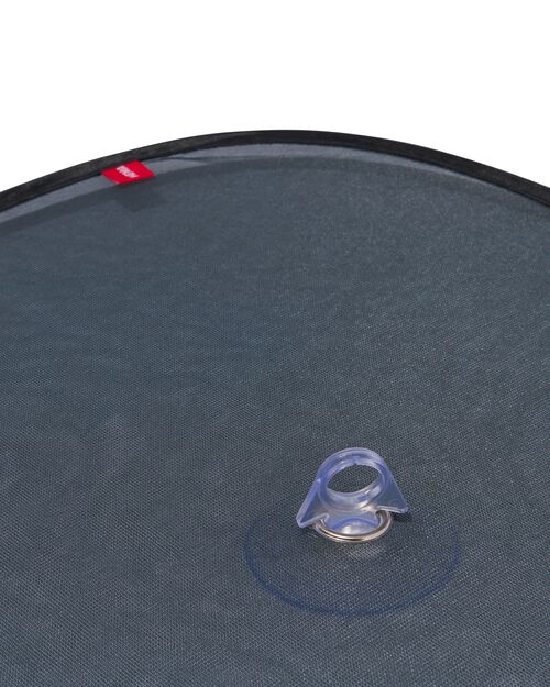 2 pare-soleil voiture 38x45 pliable gris/noir