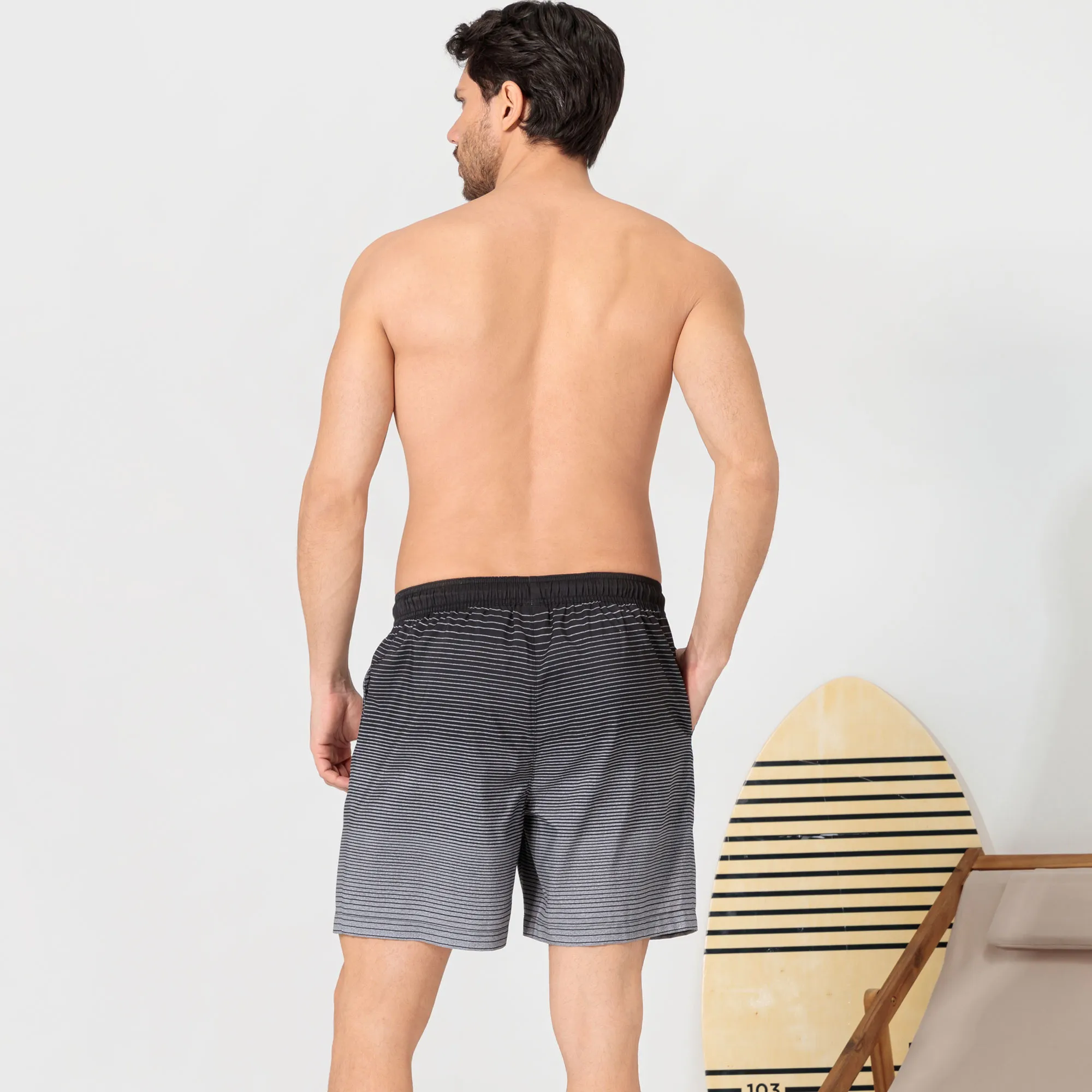 Herren-Badeshorts in tollem Design