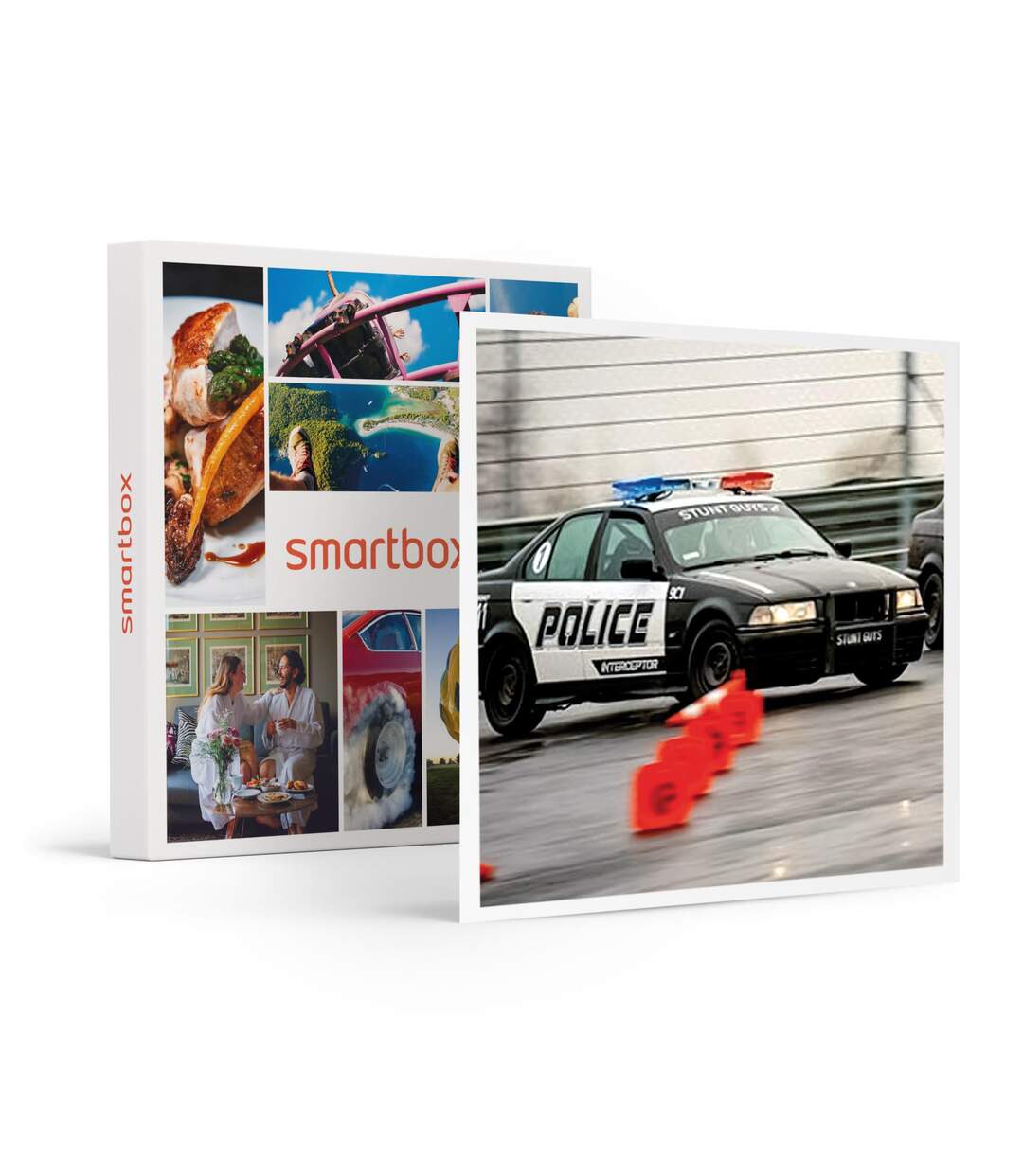 Le plein de sensations fortes avec un baptême de course-poursuite en passager - SMARTBOX - Coffret Cadeau Sport & Aventure
