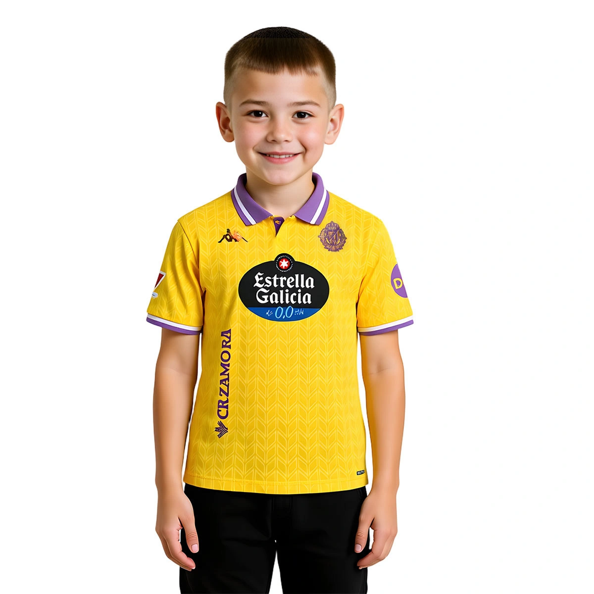 Camisola Kappa Real Valladolid Terceiro Equipamento 2025-2026 Criança