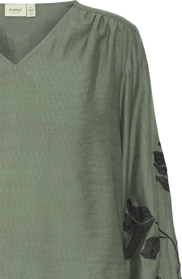 Fransa FRHARBO BL 1 Laurel wreath aop ma24 02g