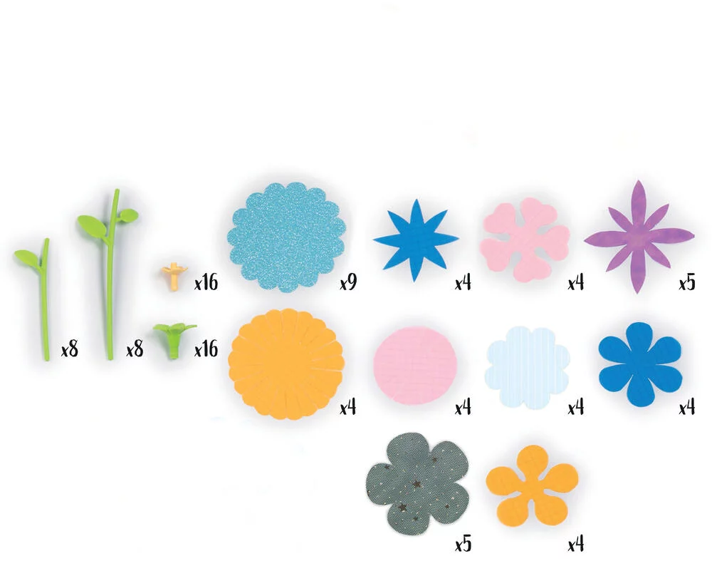 SET DE FLEURS