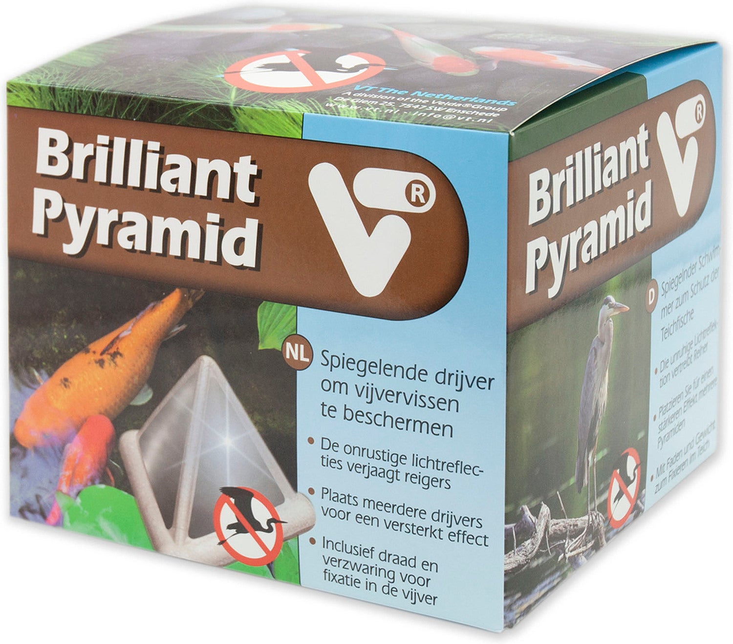 Velda reigerverjager piramide 14 x 16 x 15 cm