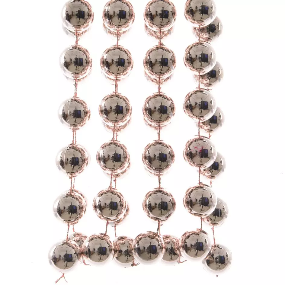 Guirlande de perle (270 cm) Dana Rose poudré