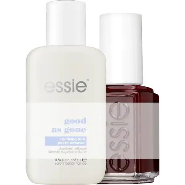 Nagellack 50 bordeaux + Mini Nagellackentferner