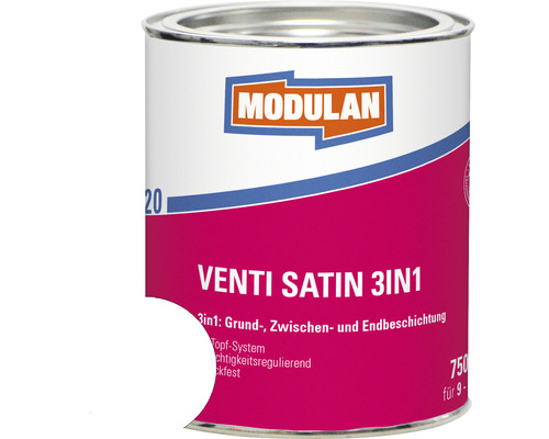 MODULAN 6120 Venti Lak Satijn 3in1 wit 750 ml