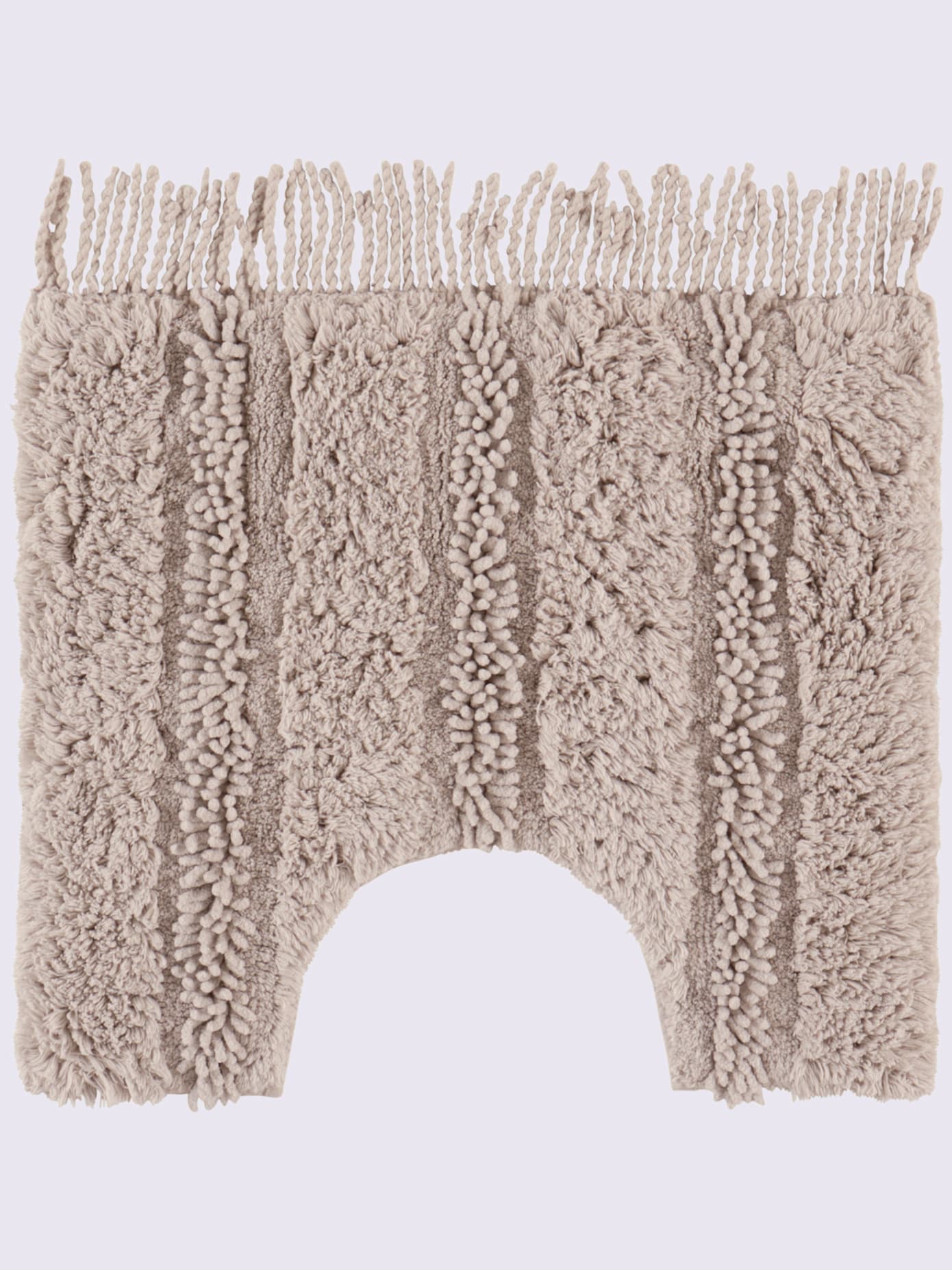 Tapis de bain en coton recyclé
