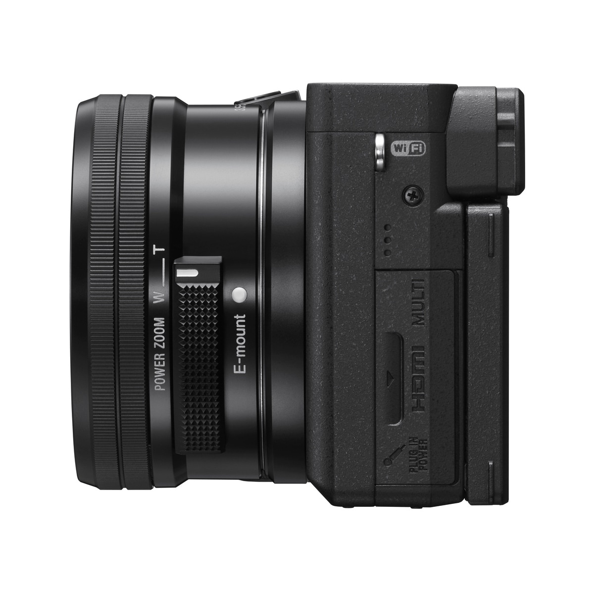 Sony Alpha A6400 kamerahus + E PZ 16-50 mm f/3.5-5.6 OSS zoomobjektiv