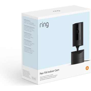 Ring Pan & Tilt Indoor Cam Zwart