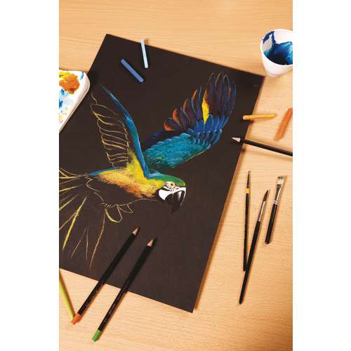 Clairefontaine Paint ON Zeichenpapier, schwarz