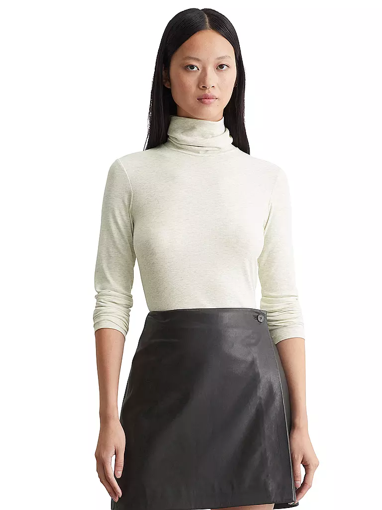MARC O'POLO Rollkragenshirt  creme