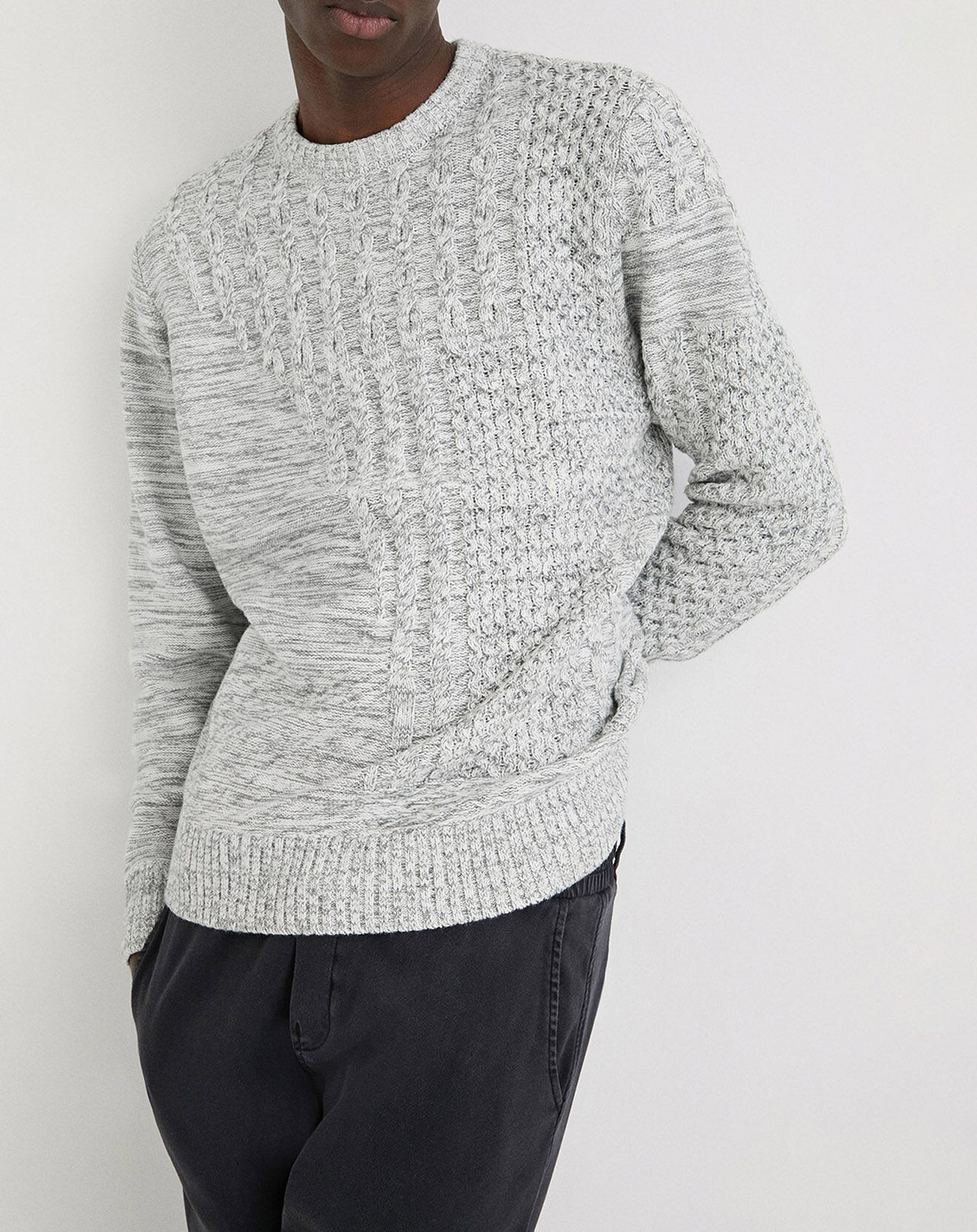 Desigual Pullover Ayden gris