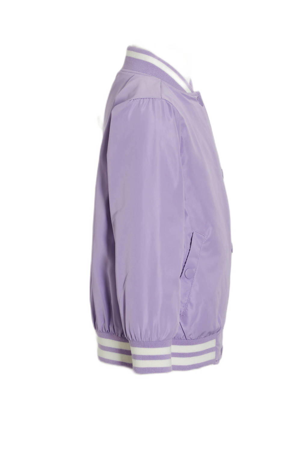Orange Stars baseball jacket Merle met printopdruk lila