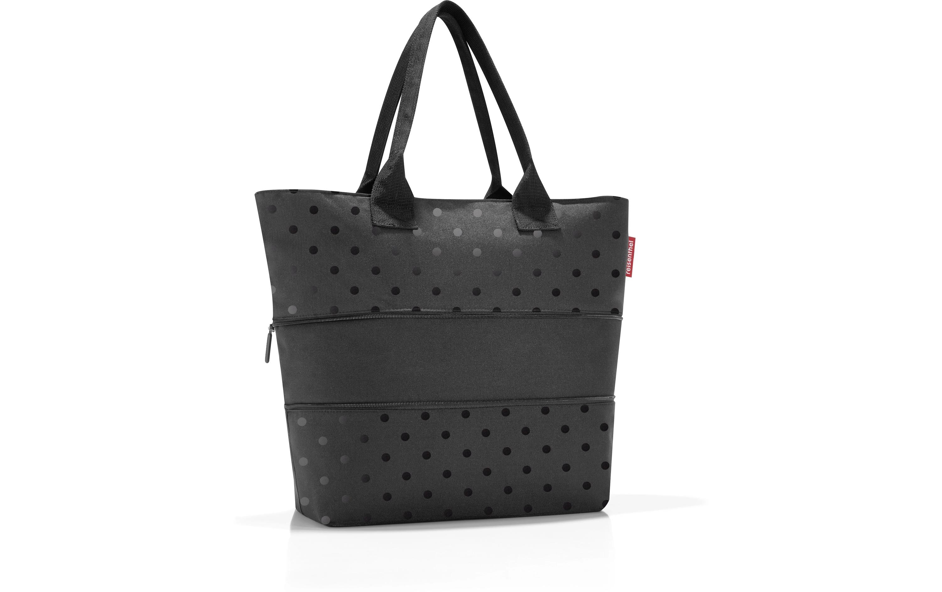 Tasche Shopper E1 Glossy Dots BlackEinkaufstasche