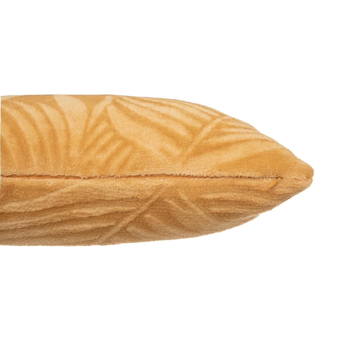 COUSSIN FLANEL BRUSH ZOA OCRE 40X40CM