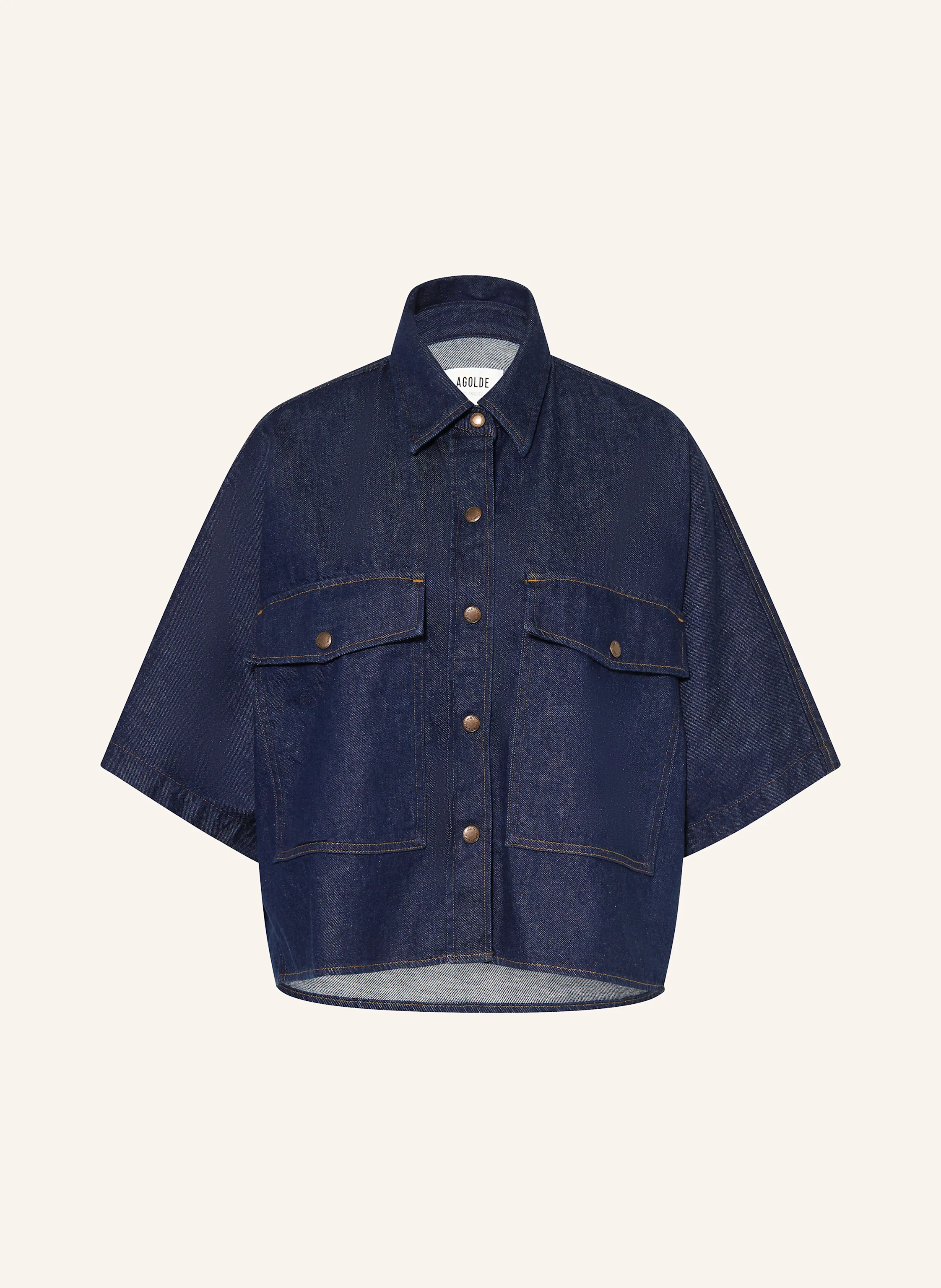 AGOLDE Jeansbluse TARON