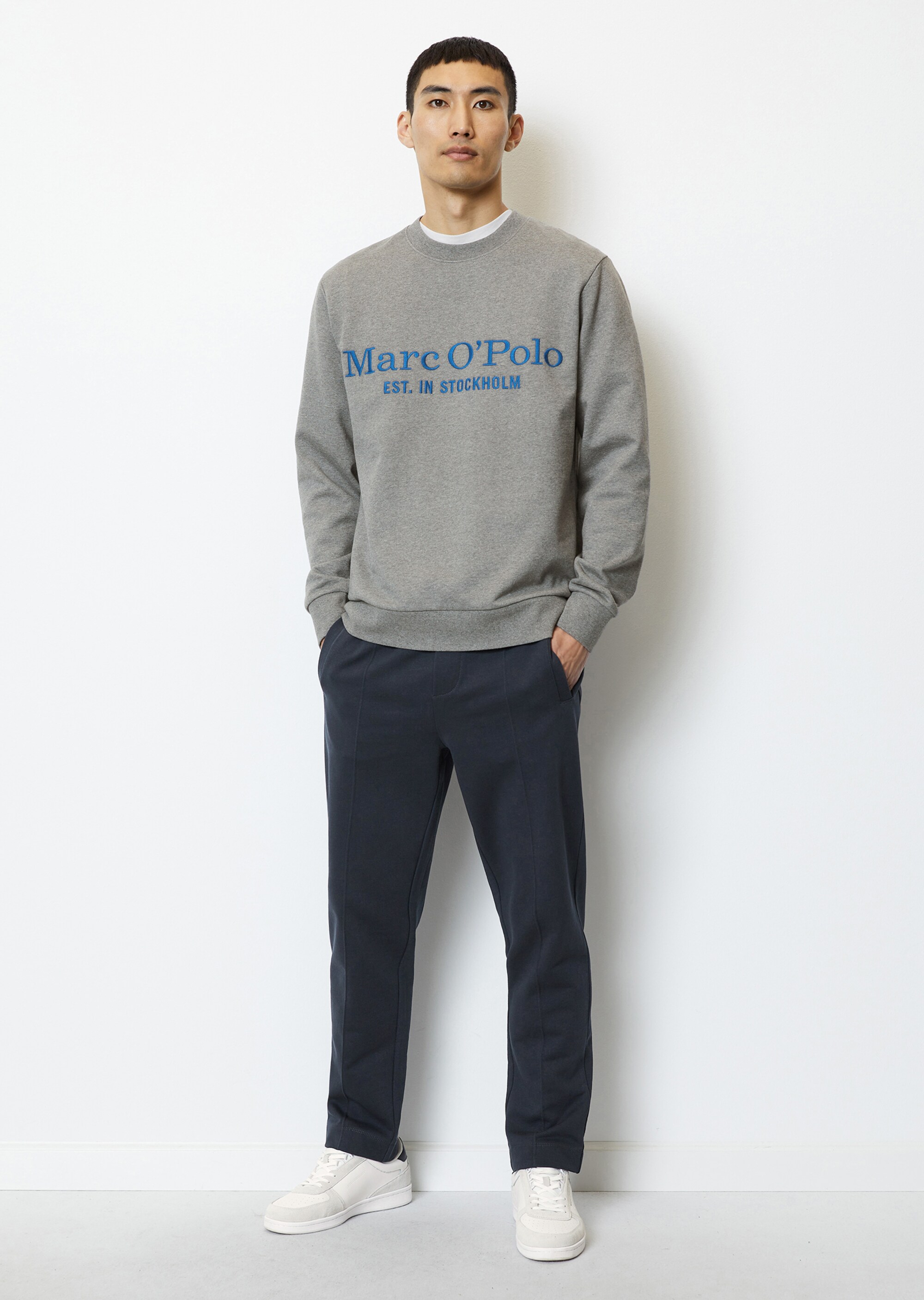 Sweatshirt regular aus reiner Bio-Baumwolle