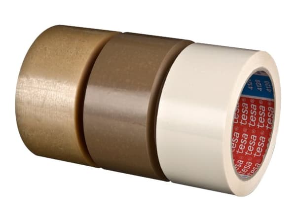 tesa pack PVC-emballasjetape, 66m x 50mm, gjennomsiktig (04120-00008-00)